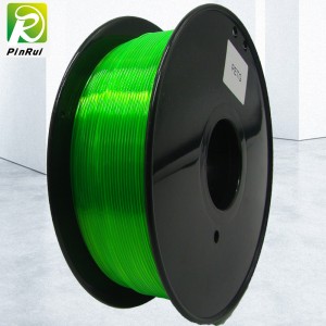 Impresora 3D Pinrui 1.75mmpetg Filamento color verde para impresora 3D