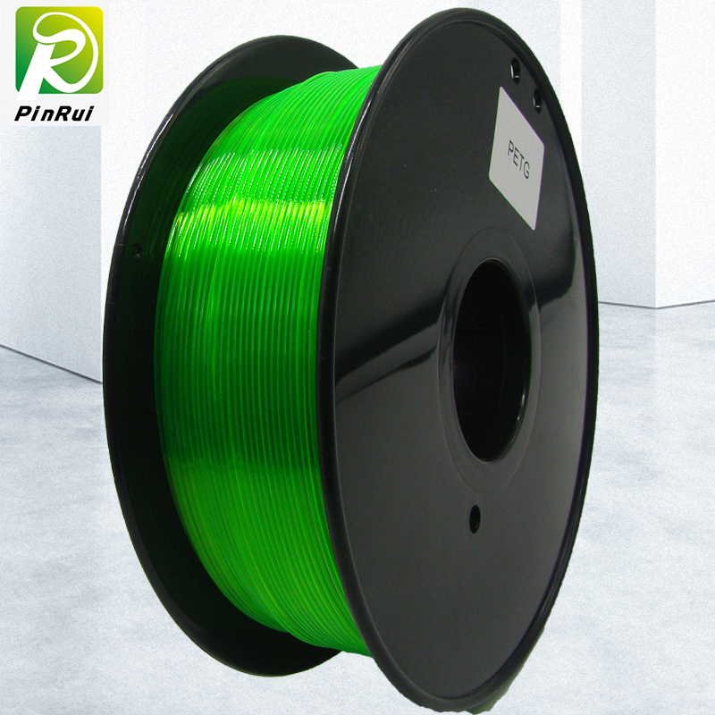 Impresora 3D Pinrui 1.75mmpetg Filamento color verde para impresora 3D