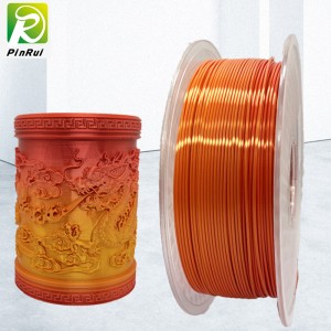 Pinrui de alta calidad Red-Gold Rainbow 1.75mm Impresora 3D PLA FILAMENTO