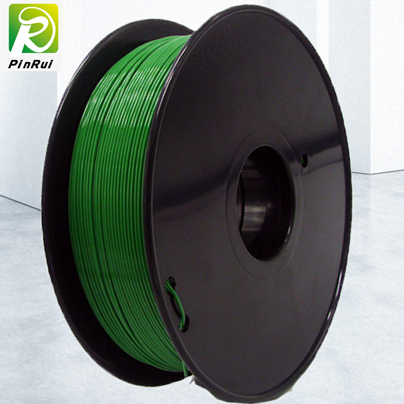 Pinrui de alta calidad 1kg 3D PLA Impresora Filamento Dark Green Color
