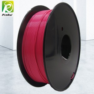 Pinrui de alta calidad 1kg 3D PLA Impresora Filamento Dark Pinkcolor