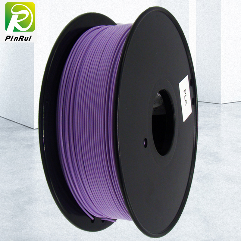 Pinrui de alta calidad 1kg 3D PLA Impresora Filamento Púrpura 9344C Color