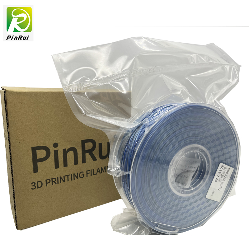 Pinrui Alta Calidad Blue-Silver Rainbow 1.75mm Impresora 3D PLA FILAMENTO