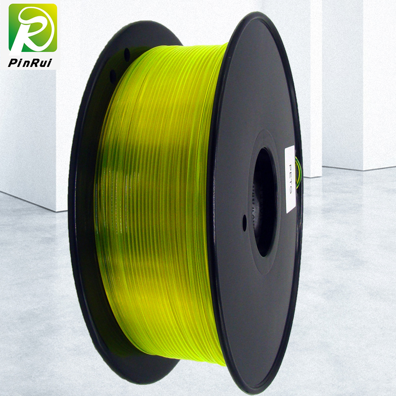 Pinrui 3D Impresora 1.75 mmpetg Color amarillo para la impresora 3D