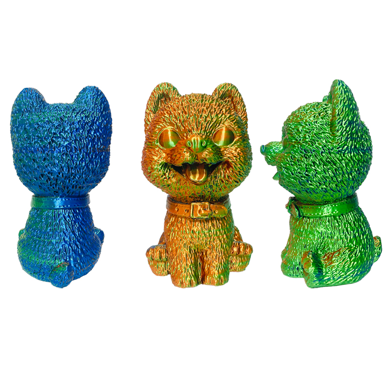 Pinrui Silk Triple Colores en filamento Filamento de seda de doble color para impresora 3D