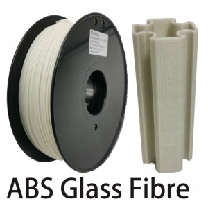 Fibra de vidrio ABS impresora 3D de 1.75 mm Filamento de fibra ABS para impresora 3D